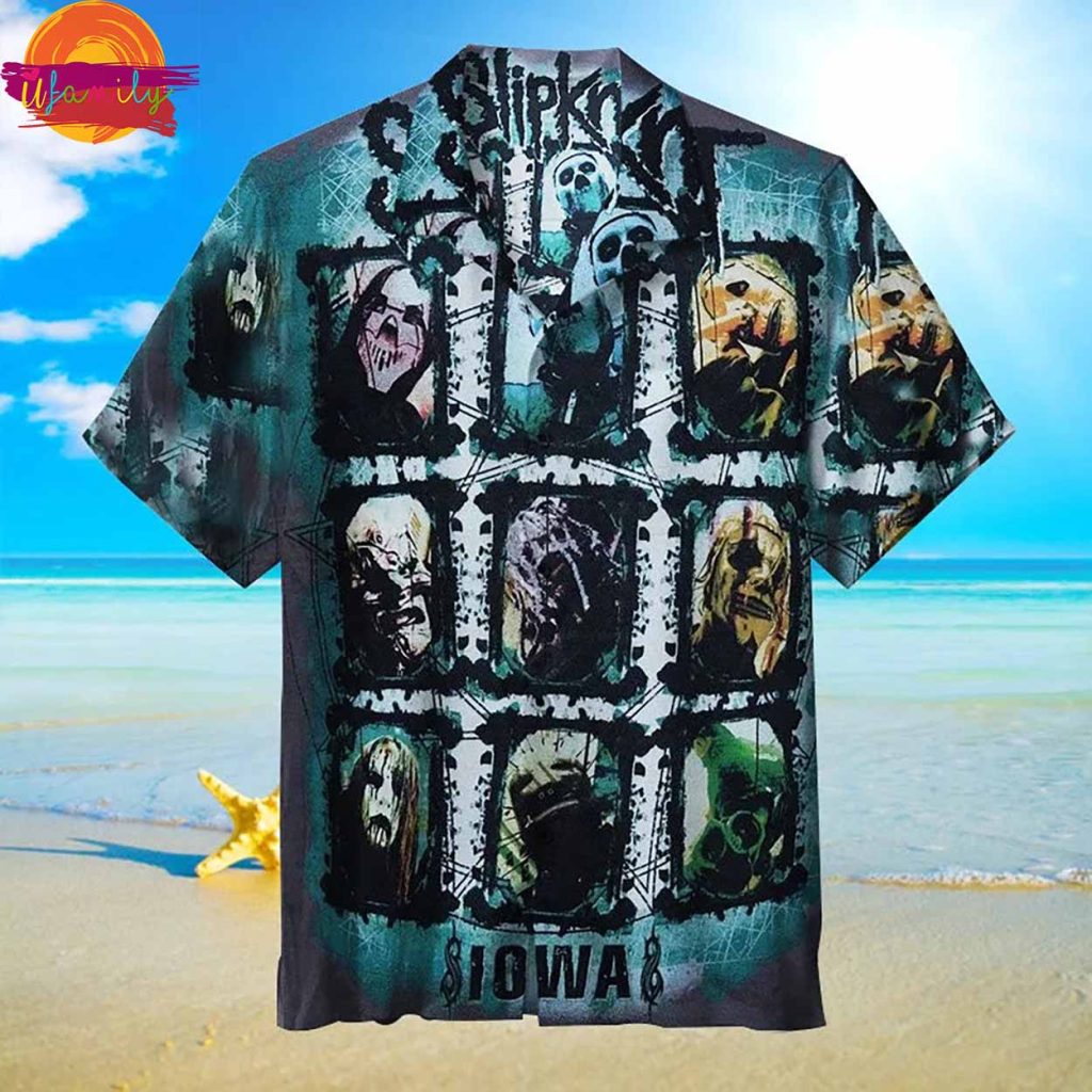 Slipknot Rock Band Iowa Nightmare Hawaiian Shirt Style