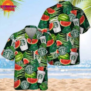 Starbuck Watermelon Hawaiian Shirt Style