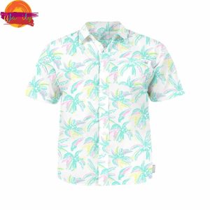 Summer Mens Vibrant Vacation Hawaiian Shirt