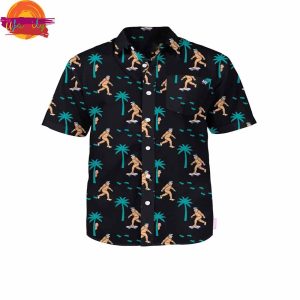 Summer Sasquatch Shredder Hawaiian Shirt 3