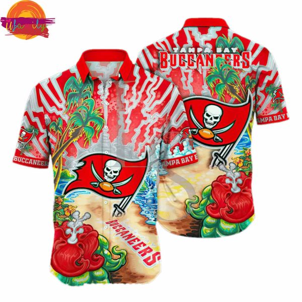 Tampa Bay Buccaneers Aloha Island Unisex Hawaiian Shirt