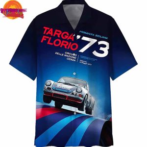 Targa Florio Racing Hawaiian Shirt For Men