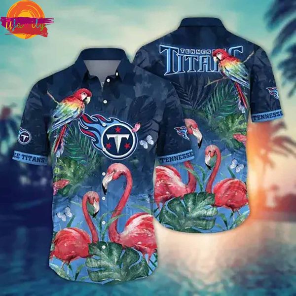 Tennessee Titans Flamingo Hawaiian Shirt Style