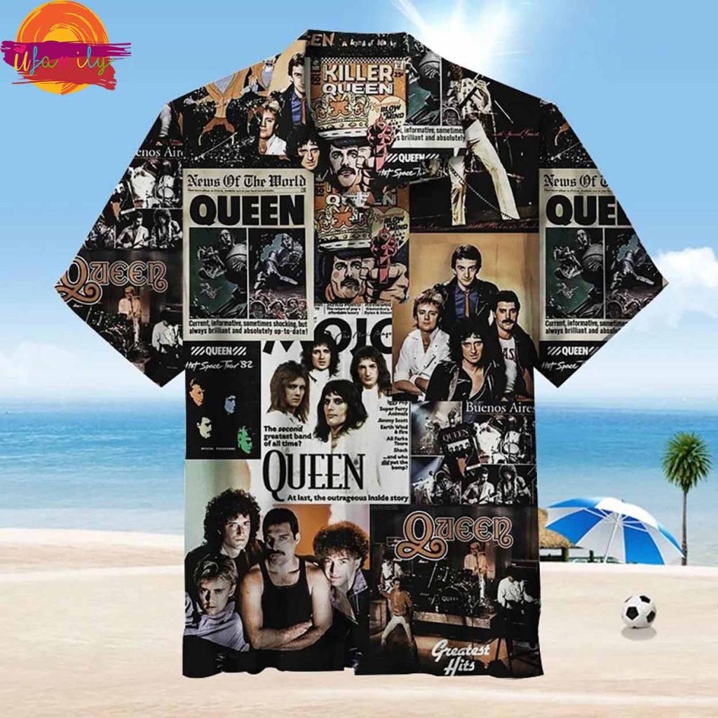 The Queen Eternal Greatness Hawaiian Shirt Style