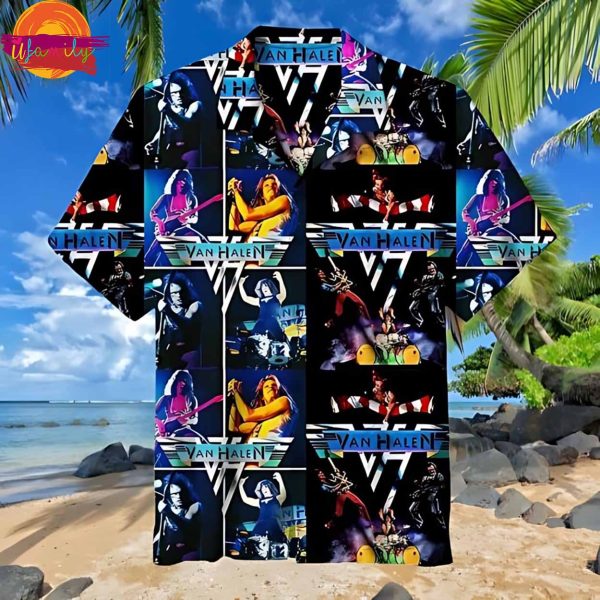 Van Halen Jump Live Hawaiian Shirt Style