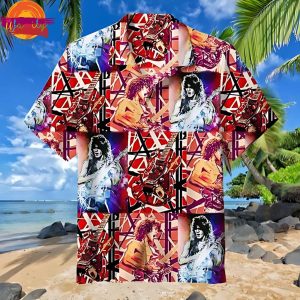 Van Halen The Best of Both Worlds Lives Hawaiian Shirt Style