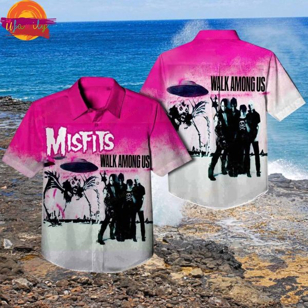 Walk Among Us Album By Misfits Hawaiian Shirt Style