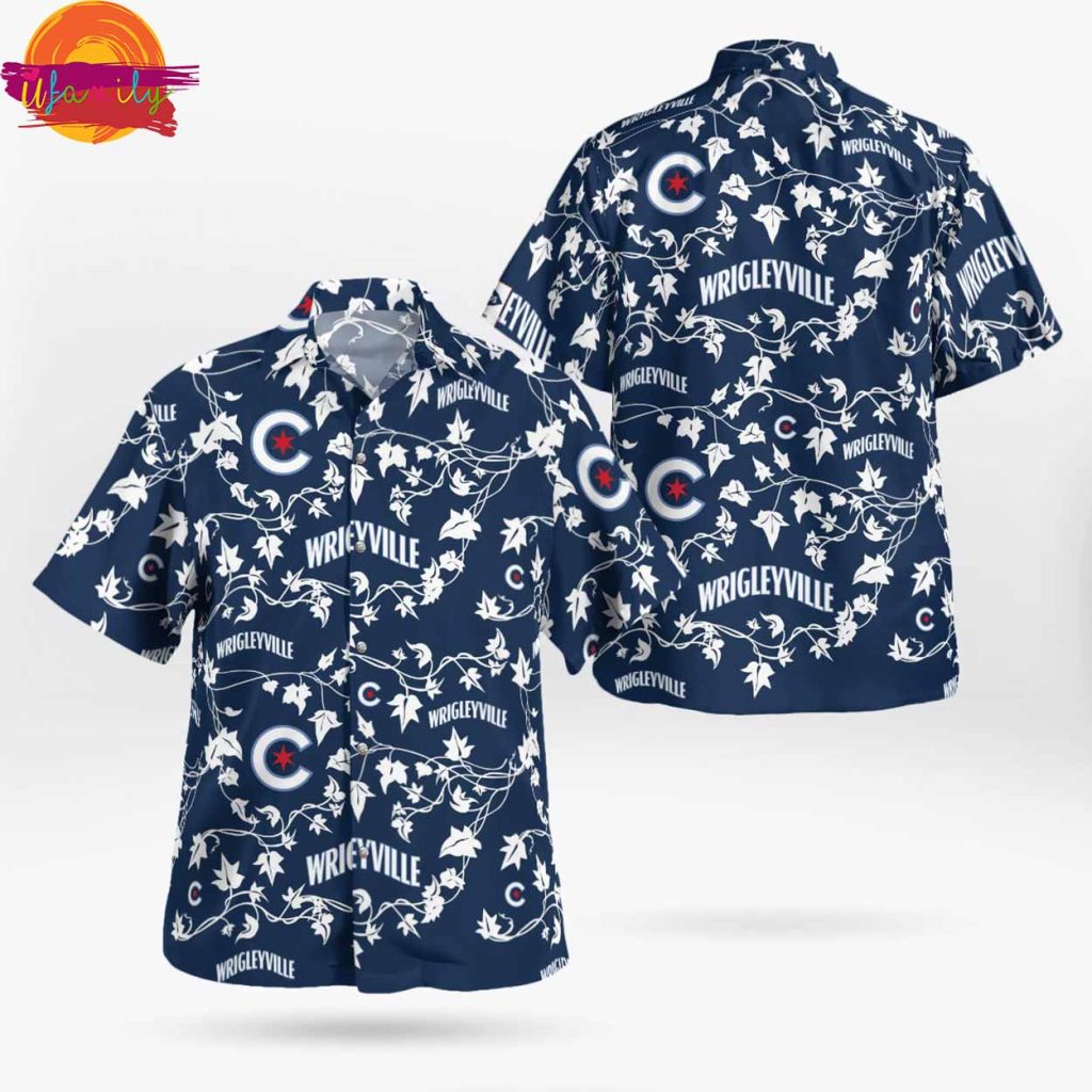 Chicago Cubs Wrigleyville MLB Hawaiian Shirt