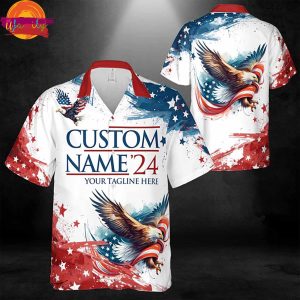 Custom Eagles American Hawaiian Shirt Style 1