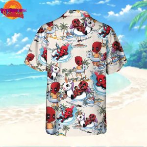 Deadpool Summer Beach Trending Aloha Hawaiian Style