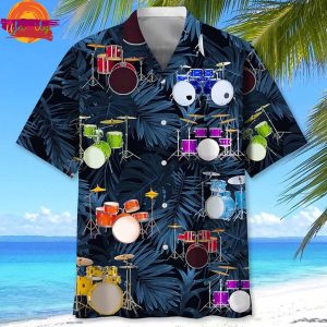 Drum Hawaiian Shirt for Tropical Vibes