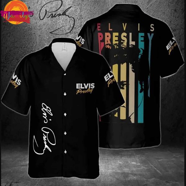 Elvis Presley Long Live The King Signature Hawaiian Shirt Style