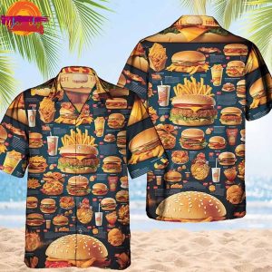 Fast Food Hawaiian Shirt For Men And Women