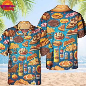 Fast Food Pattern Hawaiian Shirt Gifts