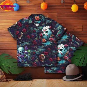 Friday the 13th Hawaiian Shirt Design Jason Voorhees 1