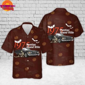 Halloween 1975 Pontiac Grand Ville Brougham Hawaiian Shirt Style