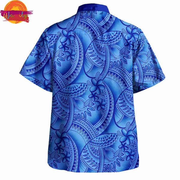 Hawaii Prints Blue Hawaiian Shirt Style