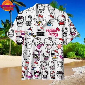 Hello Kitty Hawaiian Shirt Limited Edition Gift