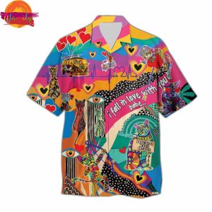 Hippie Love Colorful Hawaiian Shirt Style