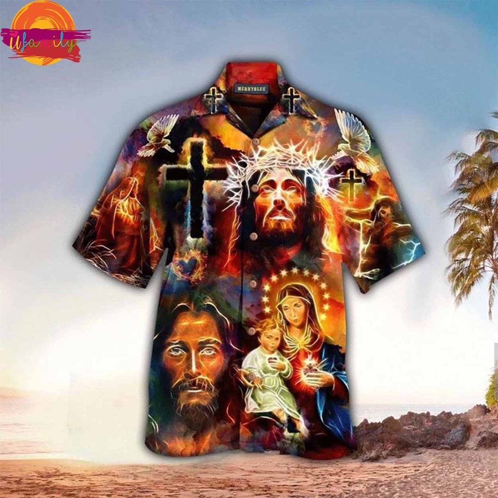 I Cant Do This Life Without Jesus Hawaiian Shirt Style