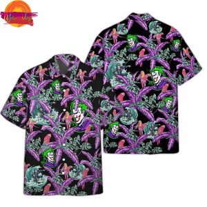 Joker HaHaHa Tropical Palm Hawaiian Shirt Style 1