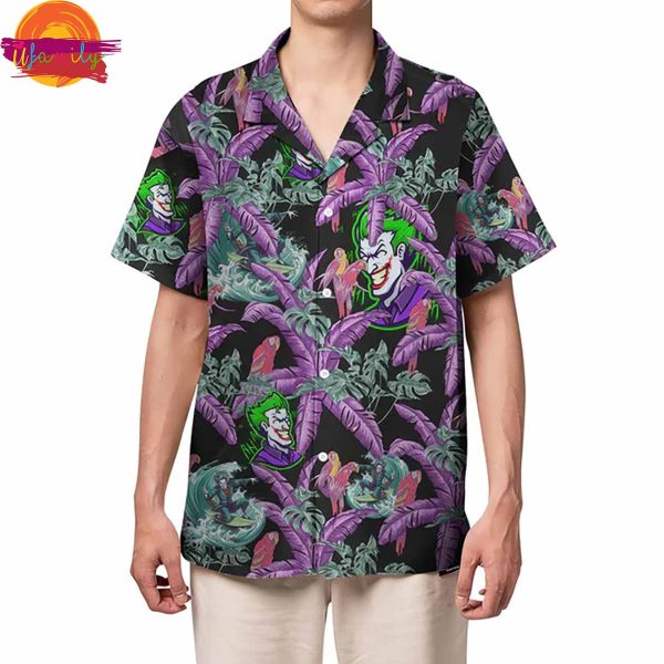 Joker HaHaHa Tropical Palm Hawaiian Shirt Style