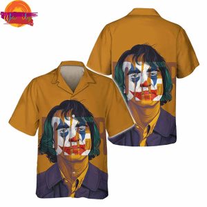 Joker Hawaiian Orange Shirt Style