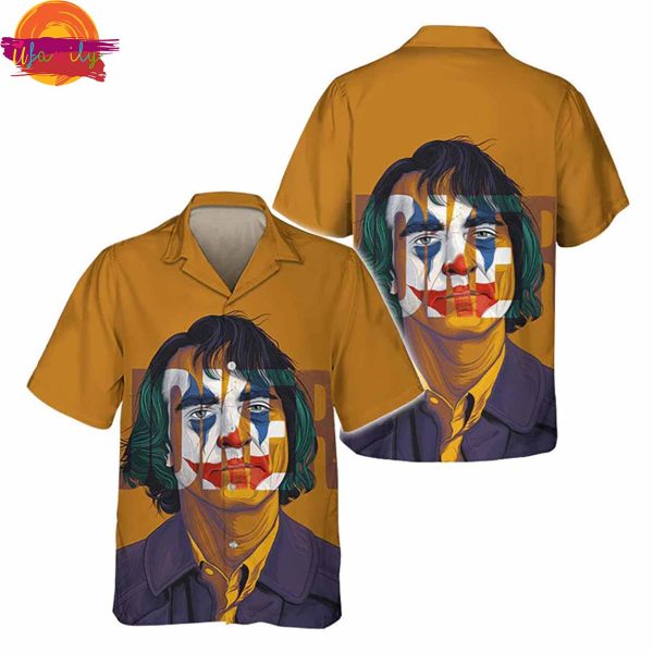 Joker Hawaiian Orange Shirt Style