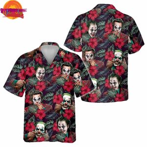 Joker Hibiscus Palm Hawaiian Shirt Style