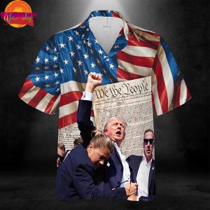 Legends Never Die Hawaiian Shirt Donald Trump Design 2