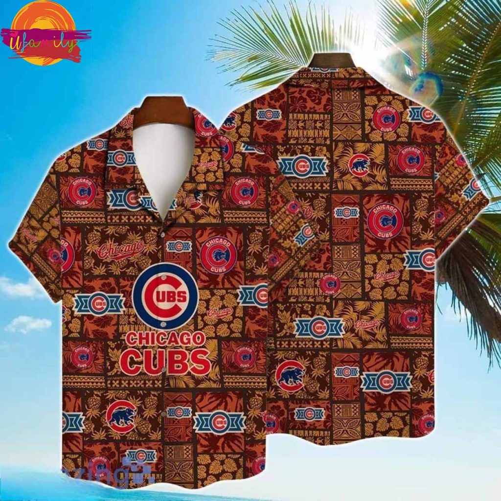 MLB Chicago Cubs Hawaiian Shirt Baseball Gift