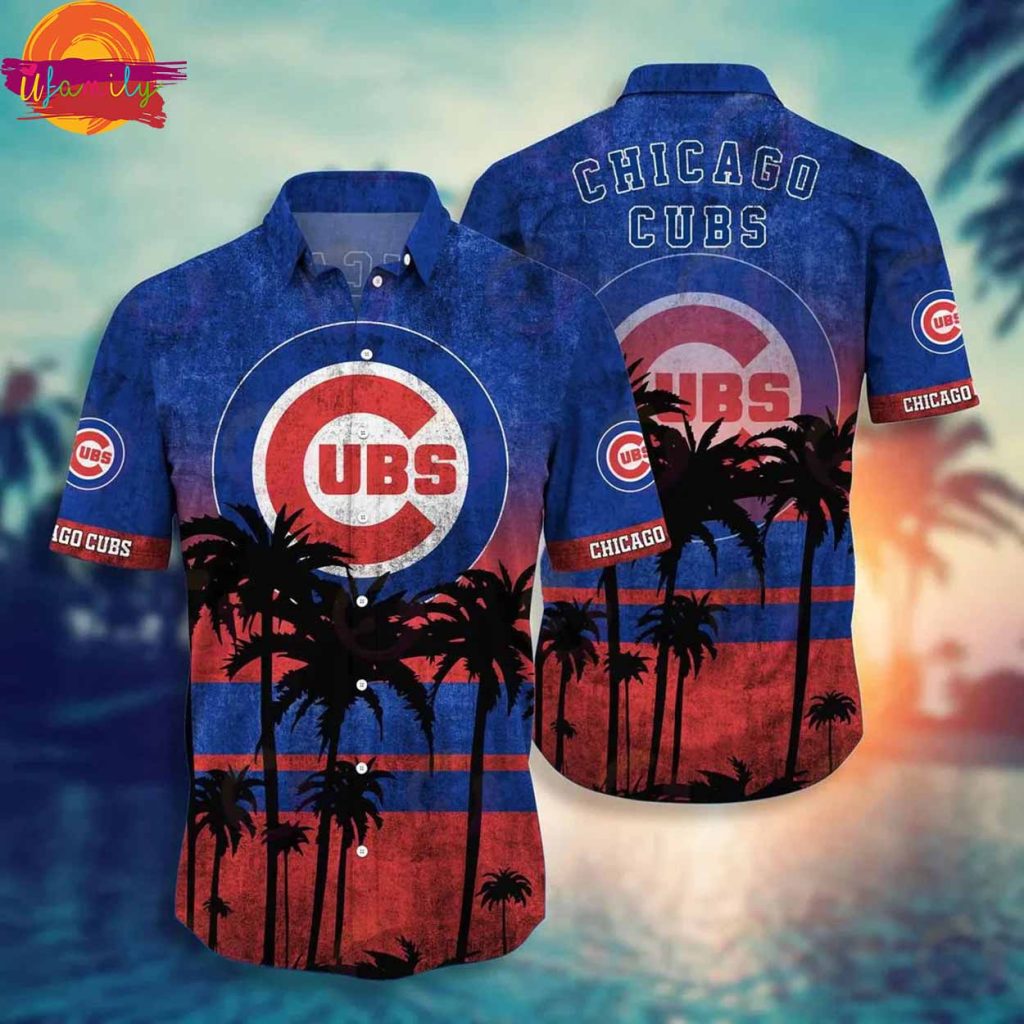 MLB Chicago Cubs Hawaiian Shirt Swing