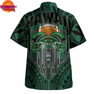 Map Kanaka Football Summer Hawaiian Shirt Style 1