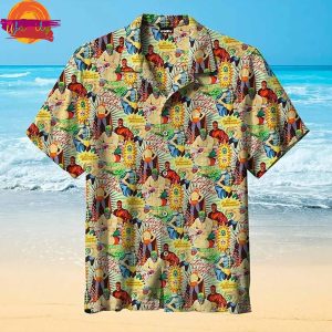 Mexican Wrestling Hawaiian Shirt For Men