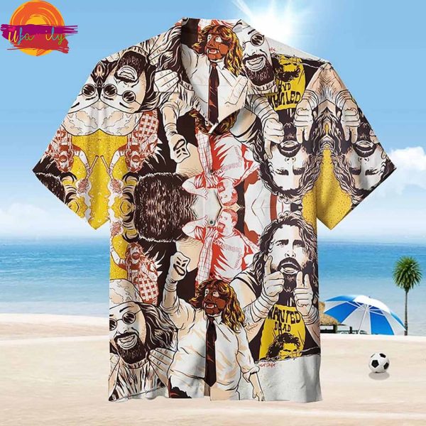 Mick Foley WWE Hawaiian Shirt Style