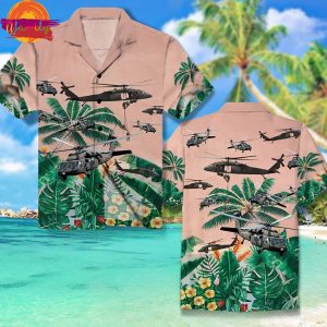 Military All Over Print Hawaiian Shirt Style