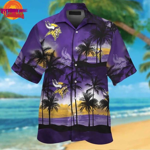 Minnesota Vikings Summer Hawaiian Shirt Style