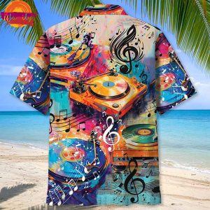 Music Vinyl Record Player Art Hawaiian Shirt 2