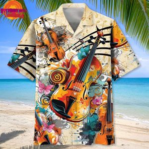 Music Violin Hawaiian Shirt Style 1