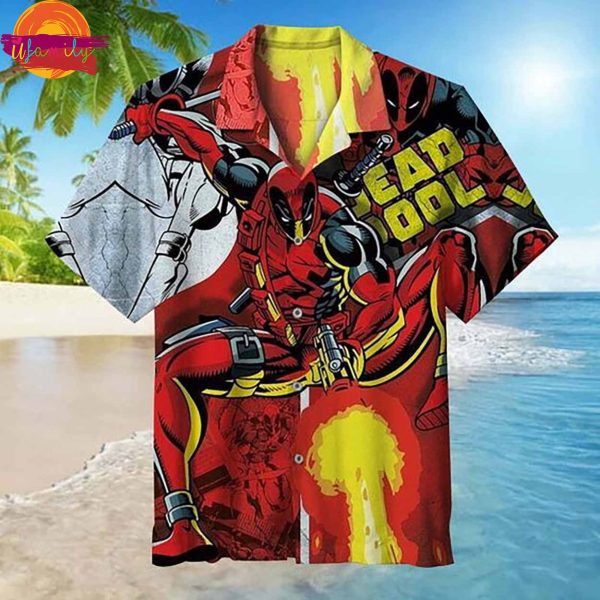 My Favorite Comic Movie Dead Pool Hawaiian Shirt Style