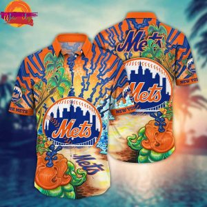 New York Mets City Hawaiian Shirt Style 1