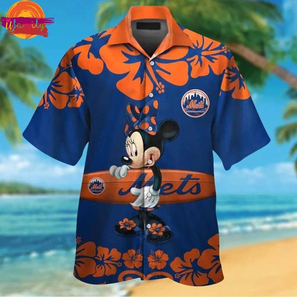 New York Mets Minnie Mouse Hawaiian Shirt Style