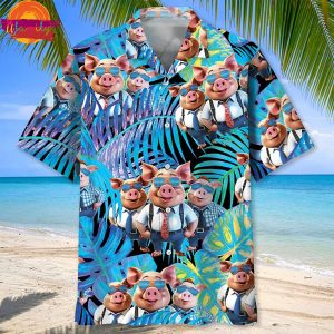 Officer Pigs Hawaiian Shirt Men Style