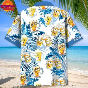 Oktoberfest Drinking Beer Funny Hawaiian Shirt 2