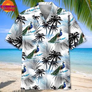 Peacock Funny Hawaiian Shirt Style 1