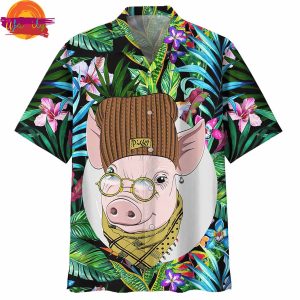 Pig Aloha Hawaiian Shirt Summer Beach Style