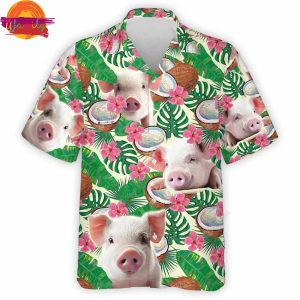 Pig Lovers Aloha Summer Beach Shirt