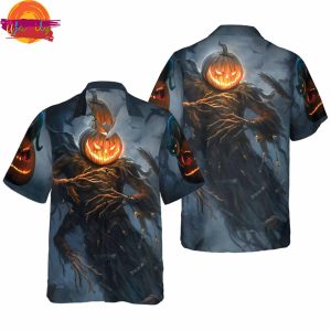 Pumpkin Cat Monster Halloween Hawaiian Shirt Style