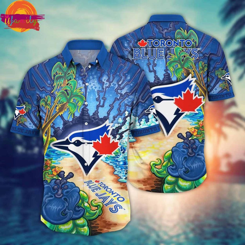 Toronto Blue Jays Logo MLB Hawaiian Shirt