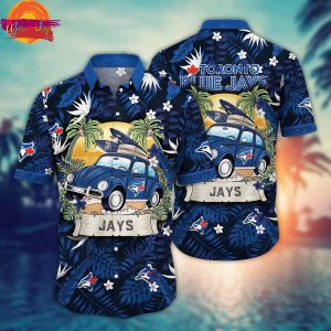 Toronto Blue Jays Retro Beach Ride Hawaiian Shirt 1